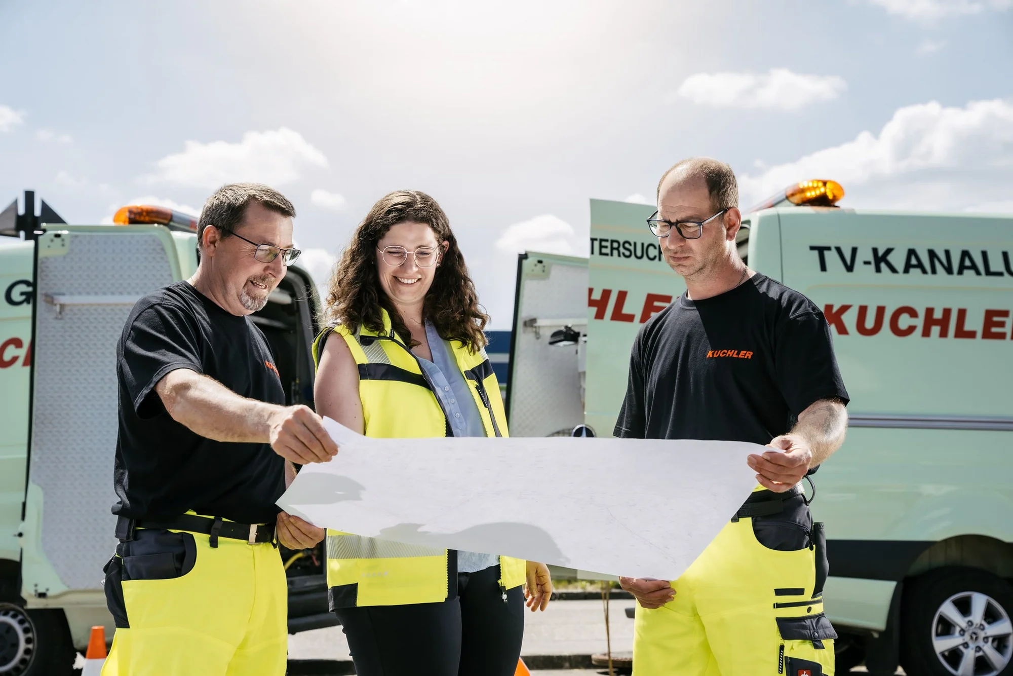 Ablauf bei Kanalreinigung und Rohrreinigung in Trabitz
